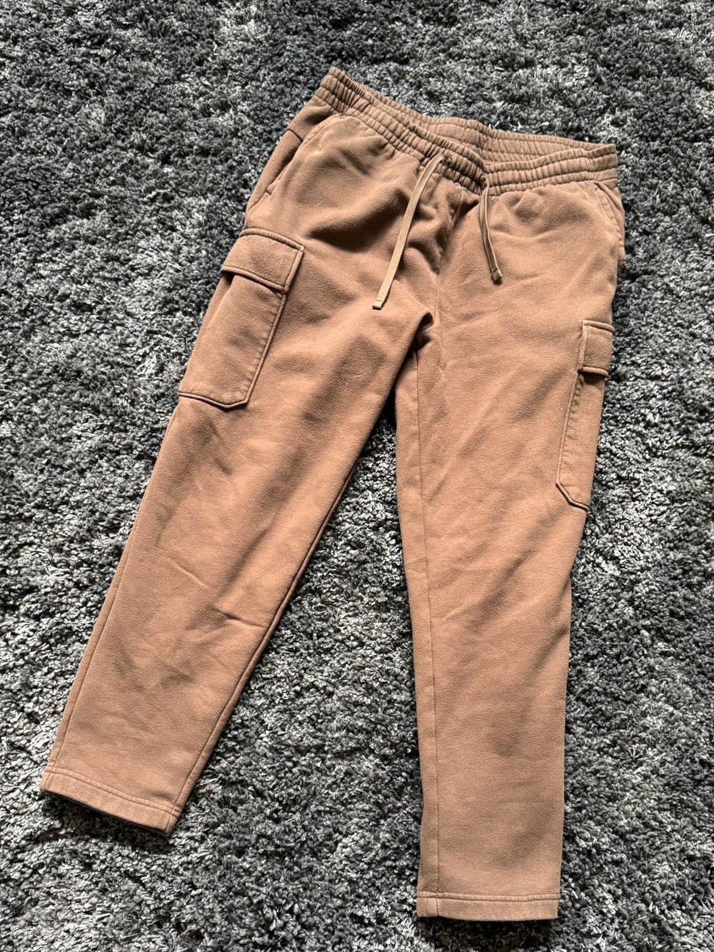 Mens Tek Gear Brown cargo pants-Size Large